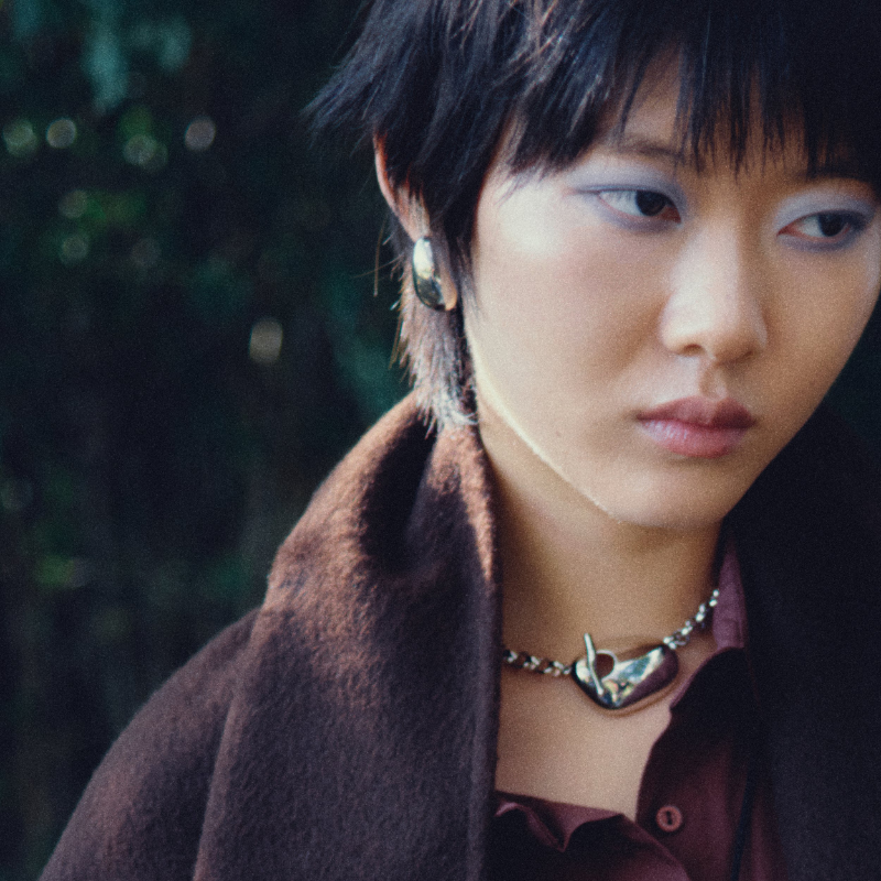 Biko Silver Nisi Collar