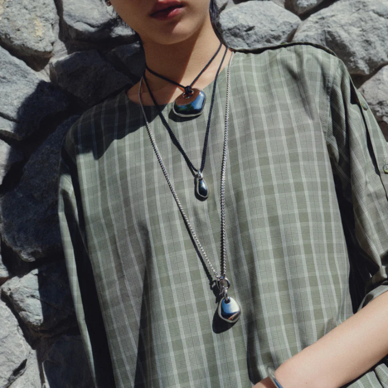 Biko Silver Amlo Pendant