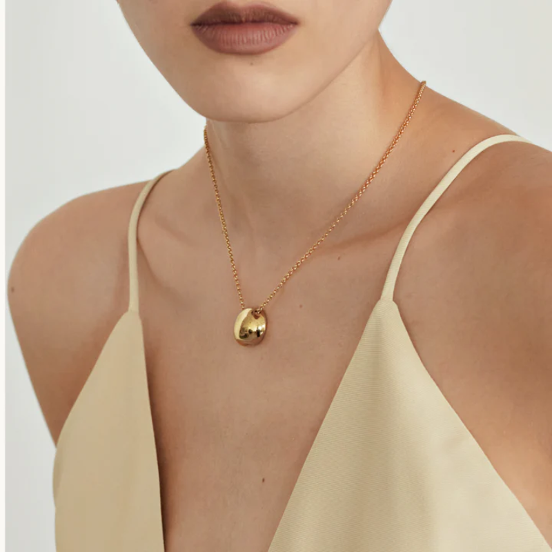 Biko Medium Gold Gia Pendant