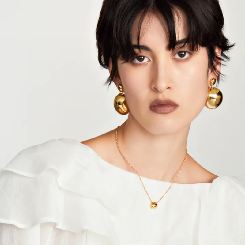 Biko Small Gold Gia Pendant