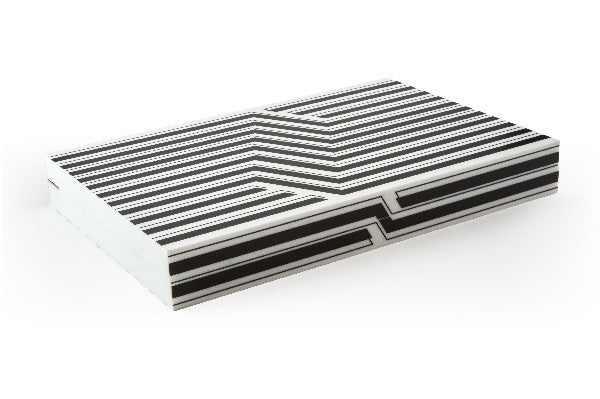 White Lucite Backgammon