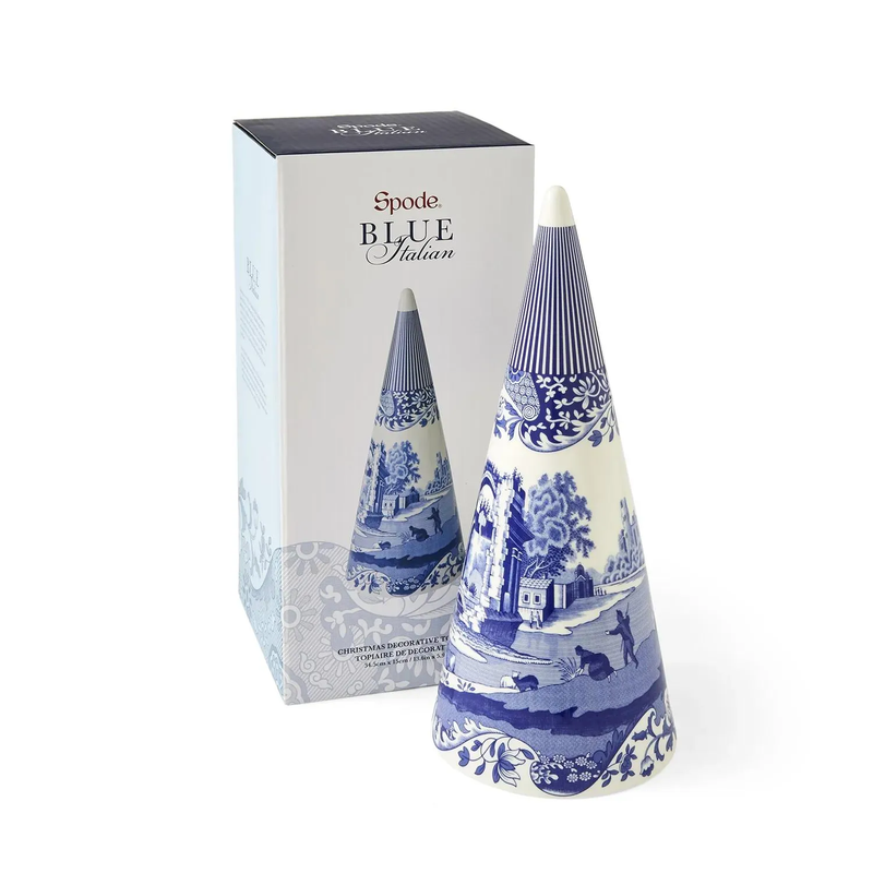Spode Blue Italian Christmas Tree