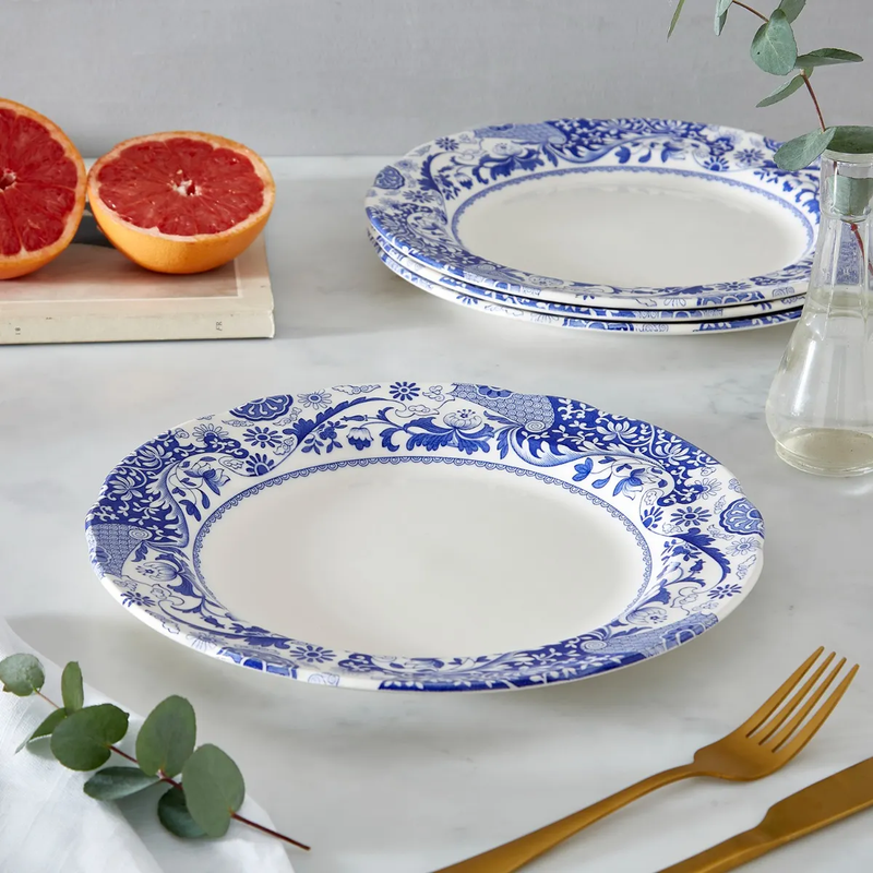 Assiette plate Spode Brocato