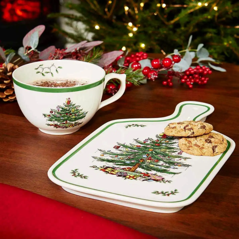 Christmas Tree Serving Board