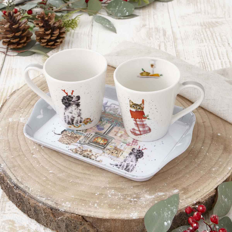 No Place Like Home Mug & Tray Set