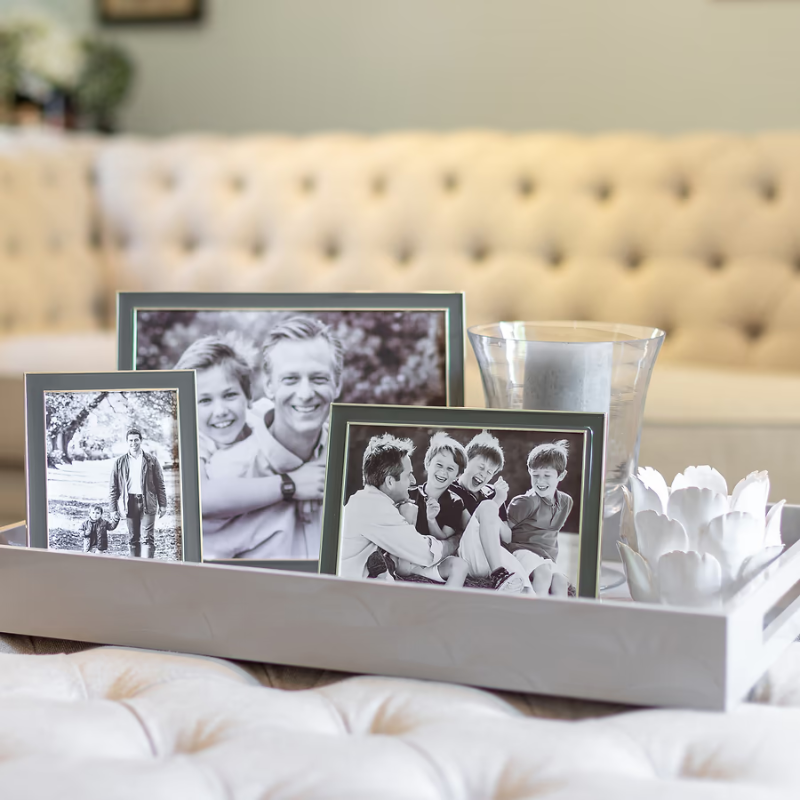 Addison Ross Taupe 8 x 10 Enamel Frame