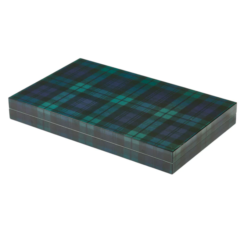 Addison Ross Tartan Backgammon