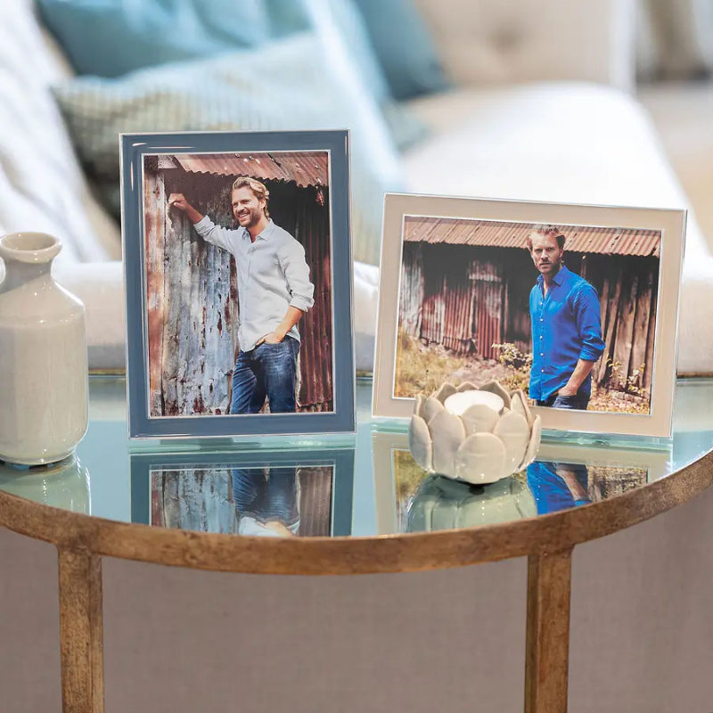 Addison Ross Denim 4 x 6 Enamel Frame