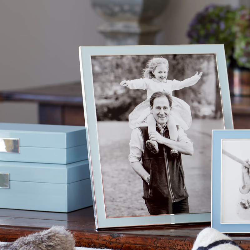 Addison Ross Powder Blue 4 x 6 Enamel Frame