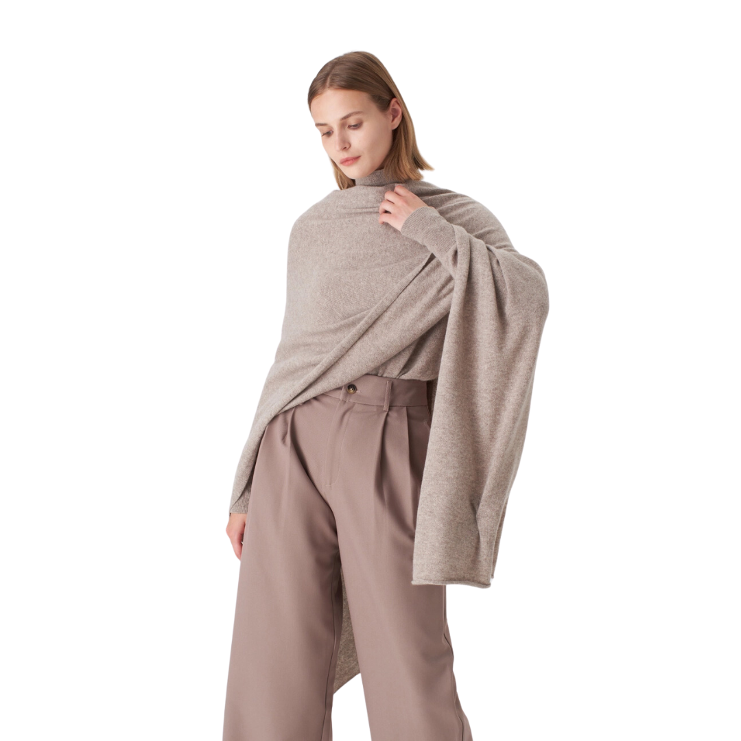 Pure Cashmere Travel Wrap