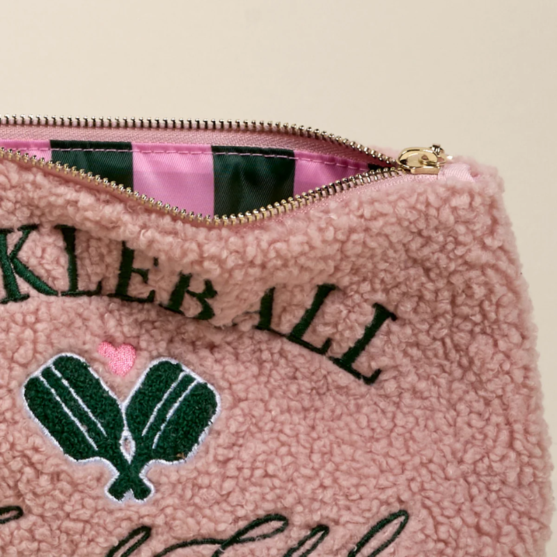 Pickleball Social Club Teddy Pouch