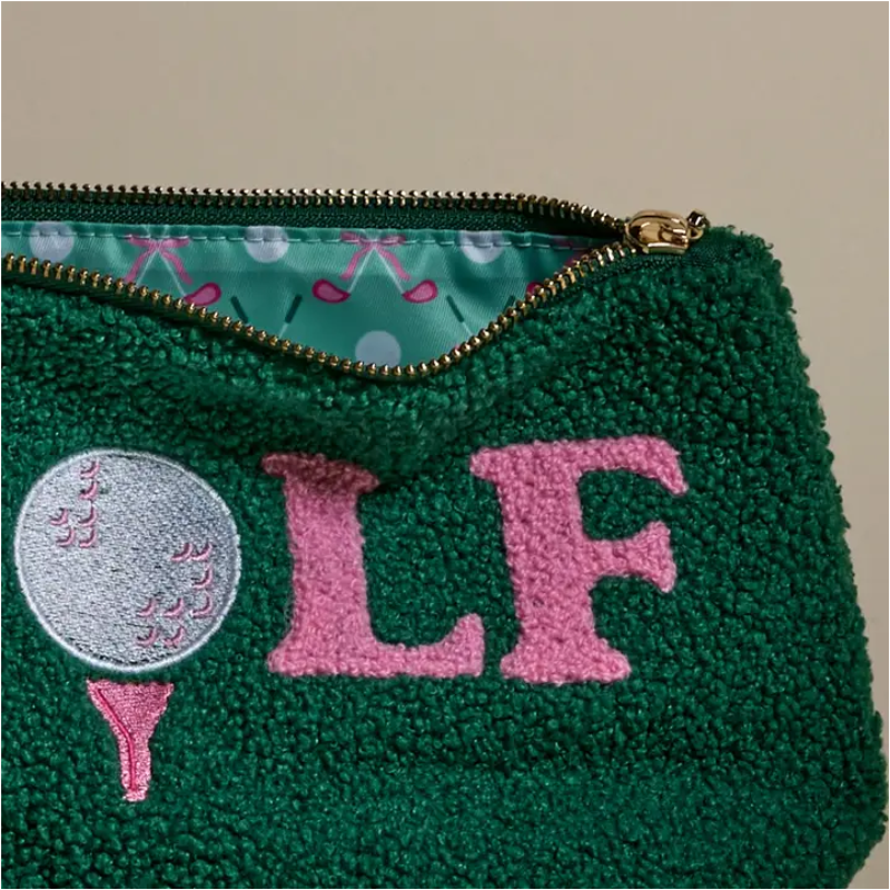 Golf Teddy Pouch
