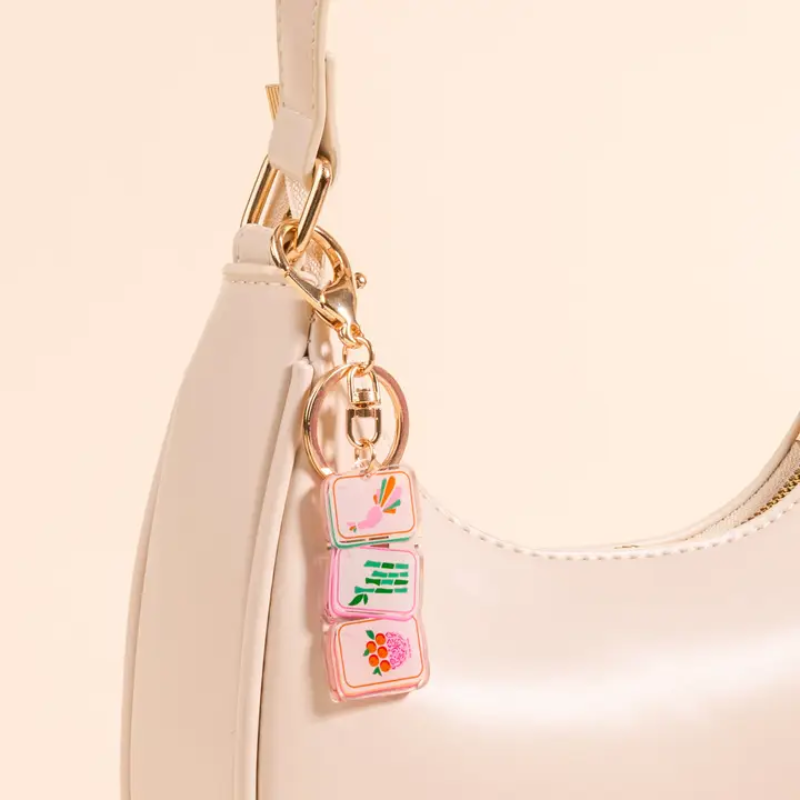 Mahjong Tiles Keychain