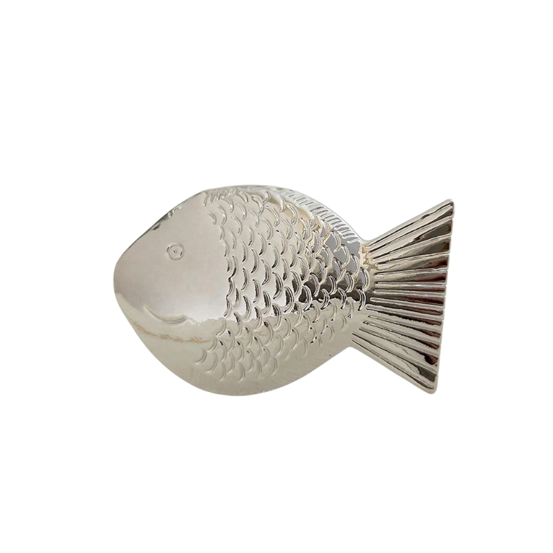Set of 4 Fish Metal Napkin Rings