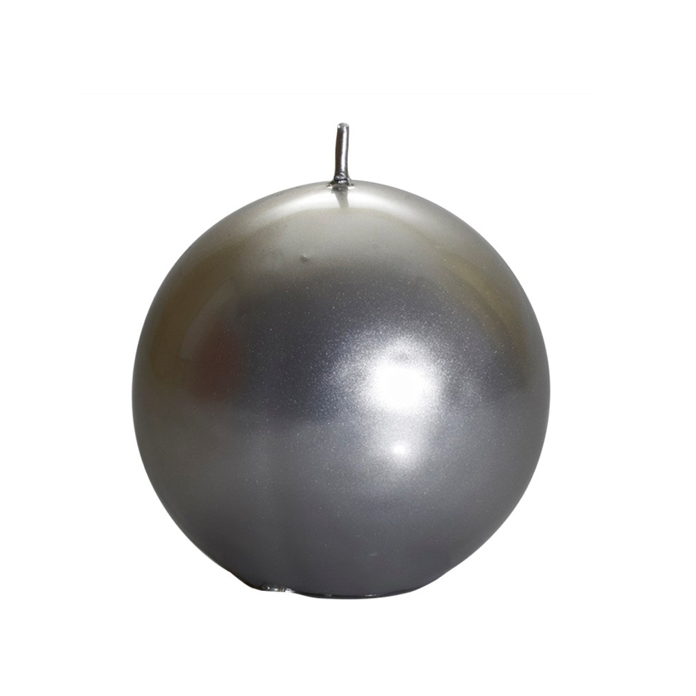 Large Shiny Ball Candle