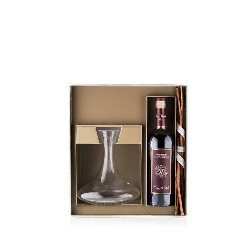 Rosso Nobile Decanter and Bottle