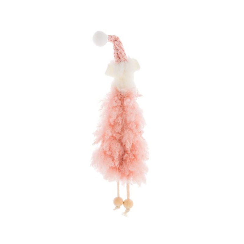 Pink Cozy Mouse Ornament
