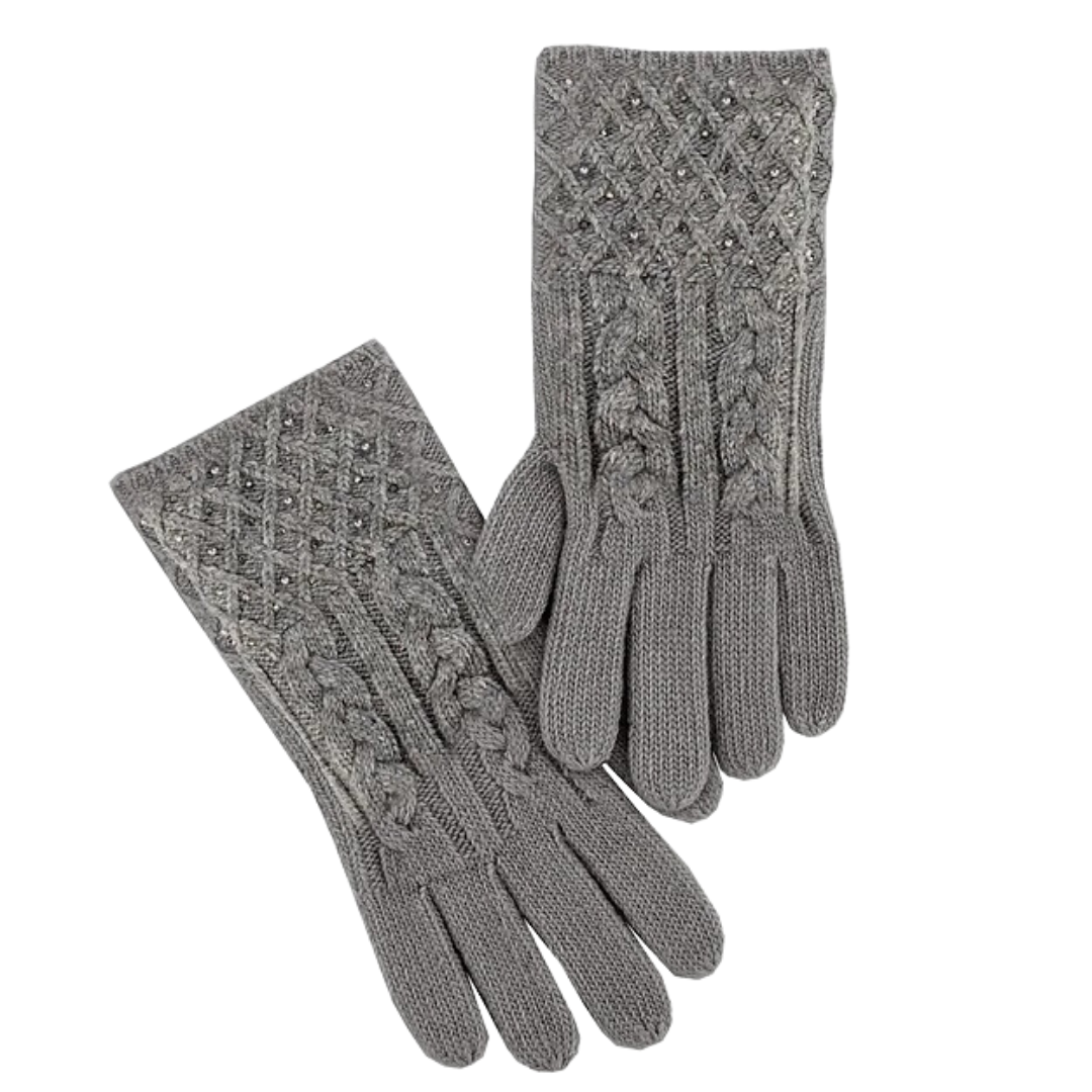 Crystal Knit Gloves