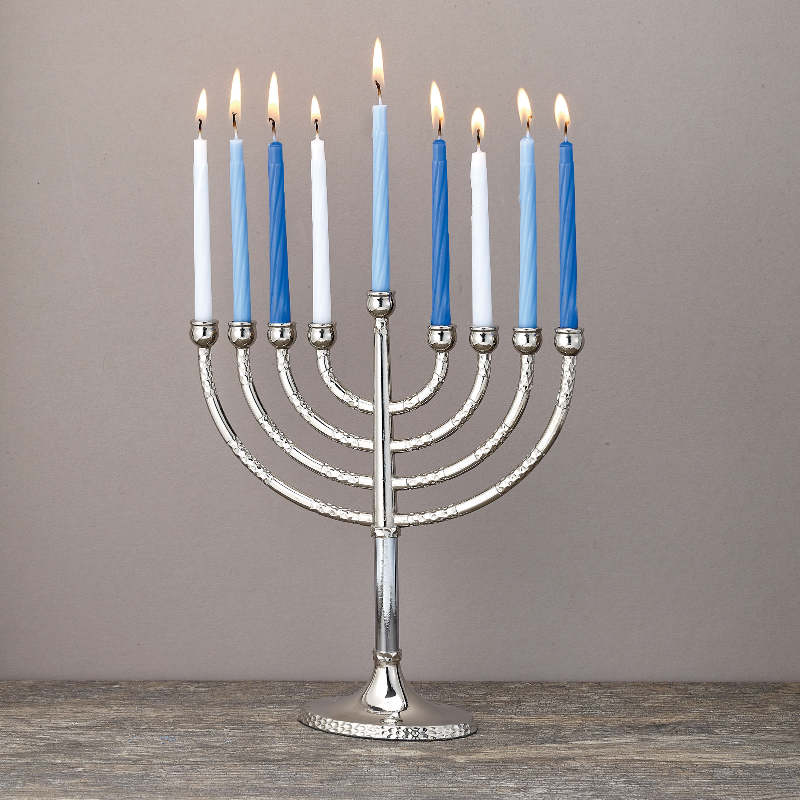 Small Silver Menorah