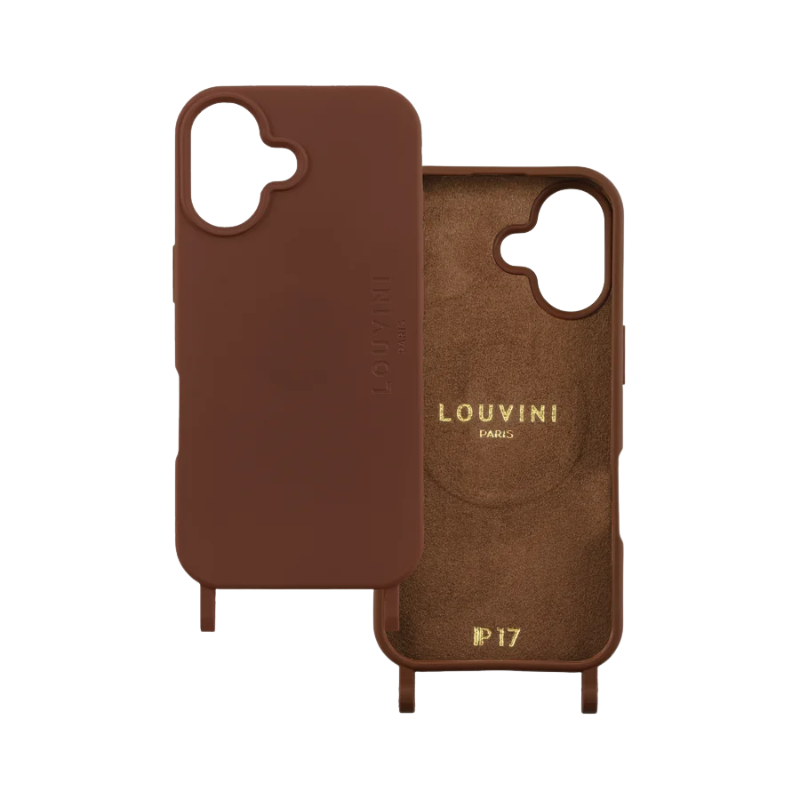 Louvini Milo Brown MagSafe iPhone Case