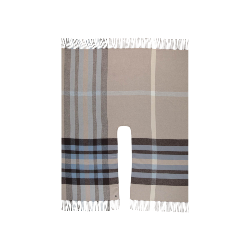 Cashmink Plaid Poncho