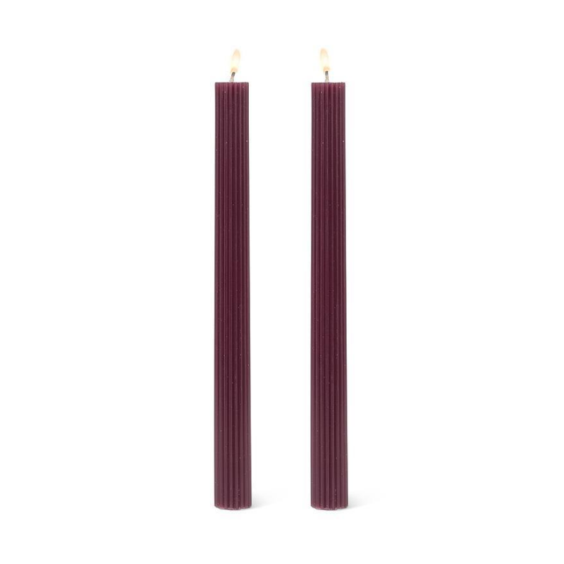 Ridged Taper Candles - Boutique Marie Dumas