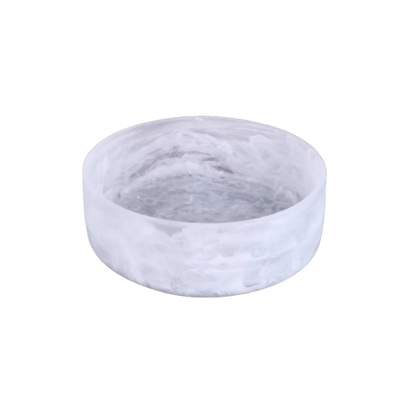 Medium Resin Swirl Salad Bowl