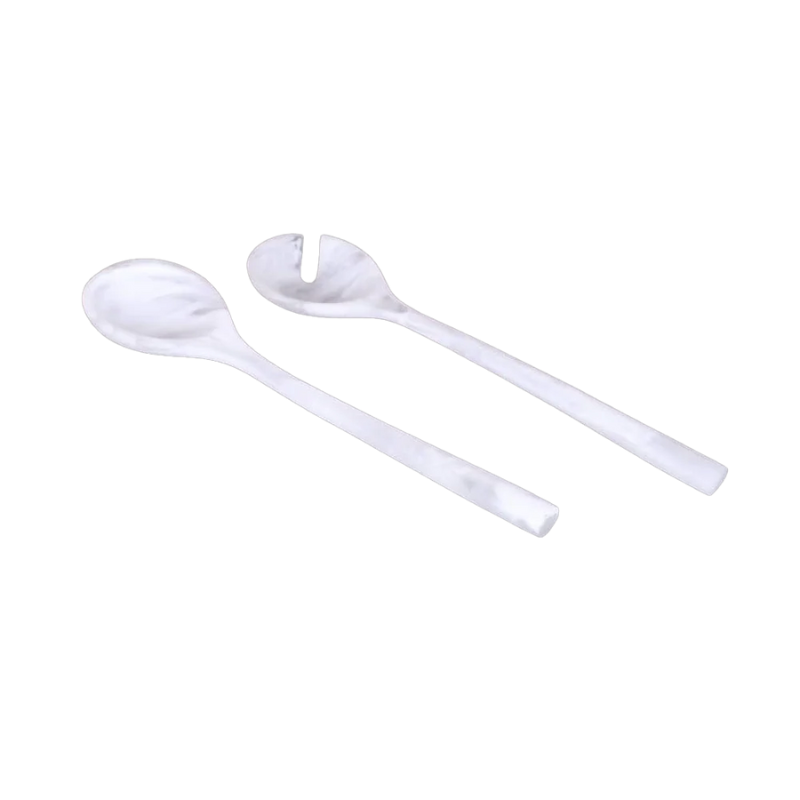 Resin Swirl Salad Servers