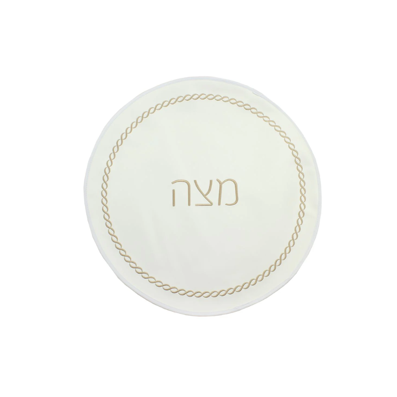 Gold Embroidered Matzah Cover