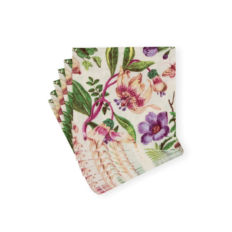 Ivory Porcelain Bloom Napkins