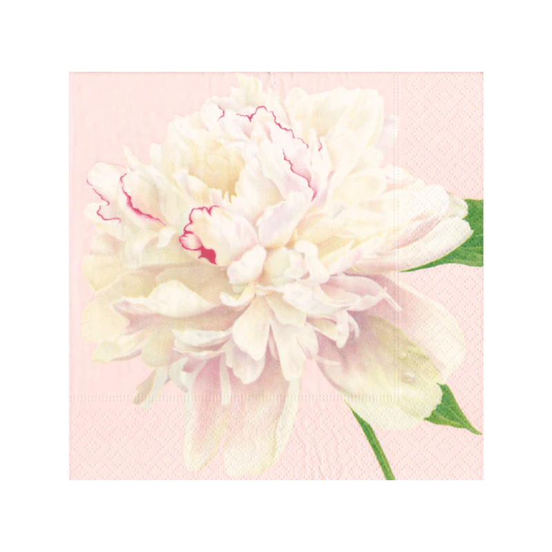 Duchess Blush Peonies Luncheon Napkins