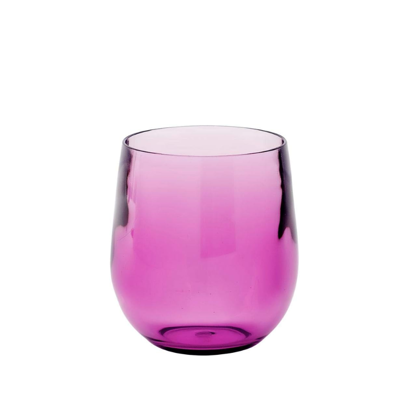 Acrylic Amethyst Glass Tumbler