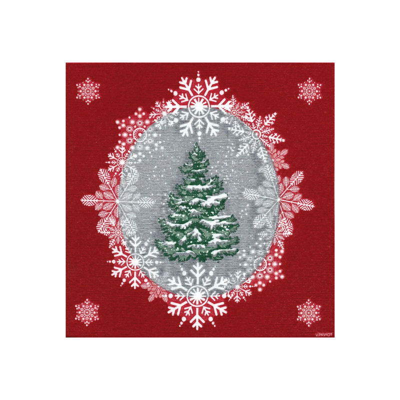 Paviot Beau Sapin Dinner Napkins