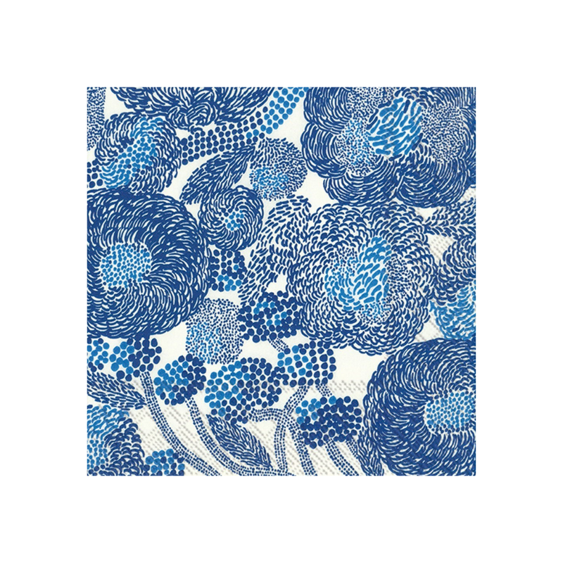 Marimekko Cream Blue Mynsteri Napkins