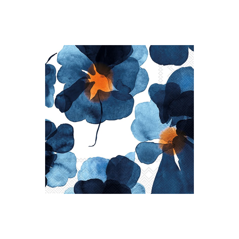 Marimekko Valssi Blue Napkins
