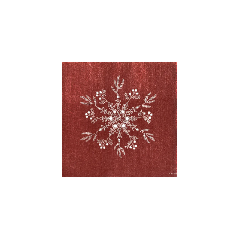 Paviot Fleur de Neige Cocktail Napkins