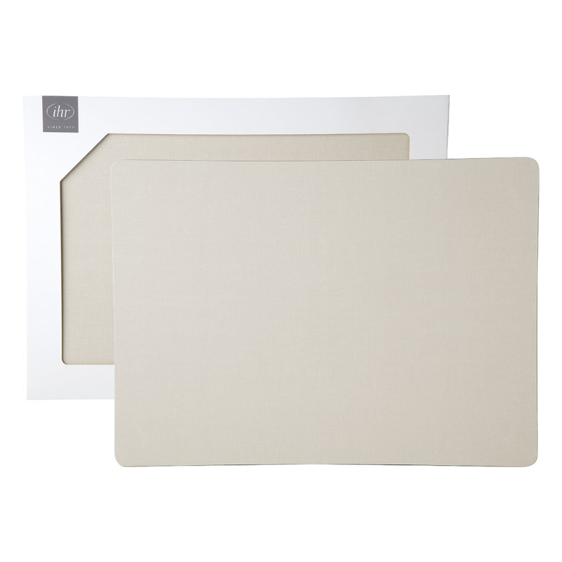 Set of 2 Linen Cork Placemats