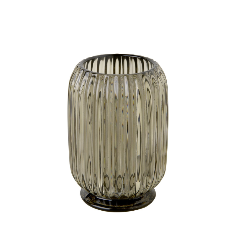 Large Grey Tealight Holder