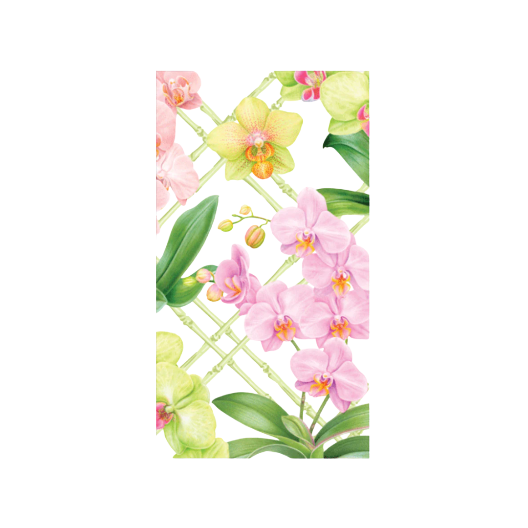 Orchid Conservatory Guest Towel Napkins