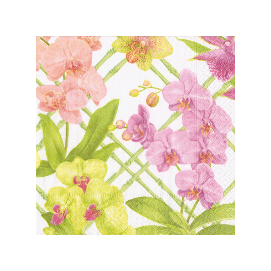 Orchid Conservatory Luncheon Napkins