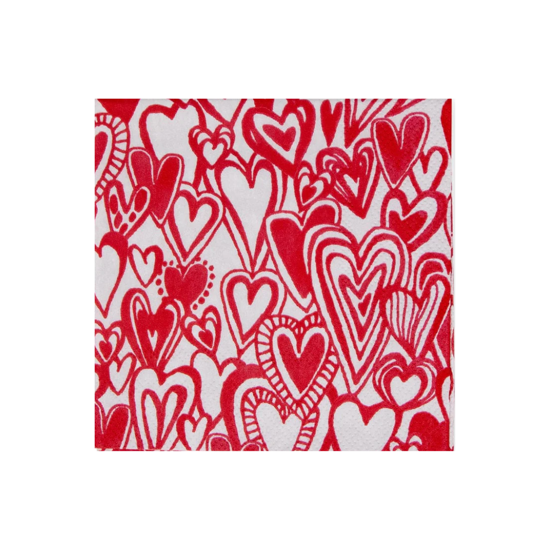 Groovy Love Cocktail Napkins