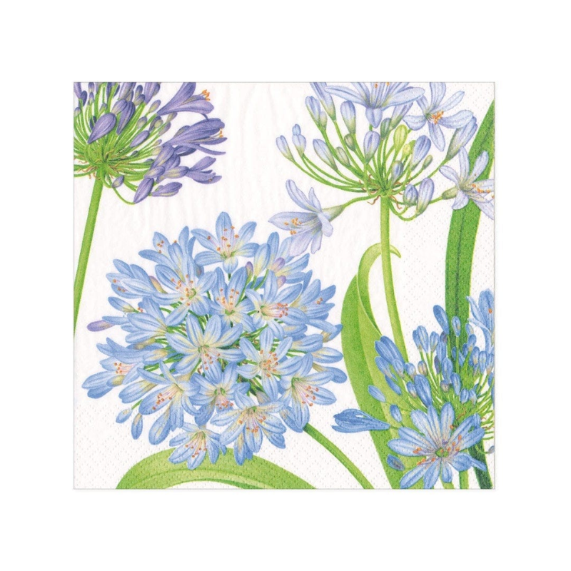 Agapanthus Garden Luncheon Napkins