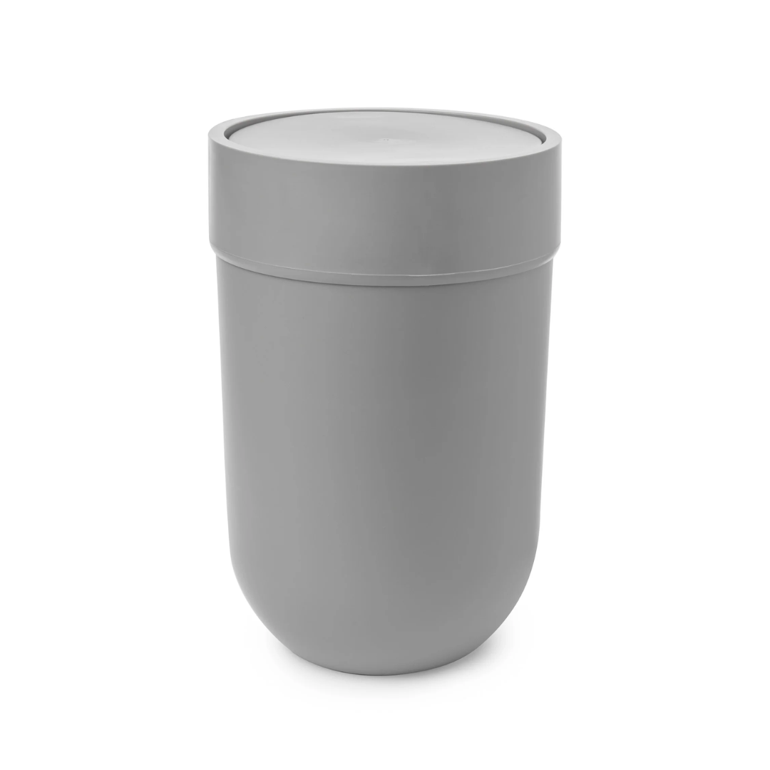 Grey Trashcan