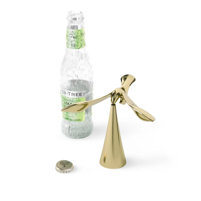 Gold Tipsy Bottle Opener