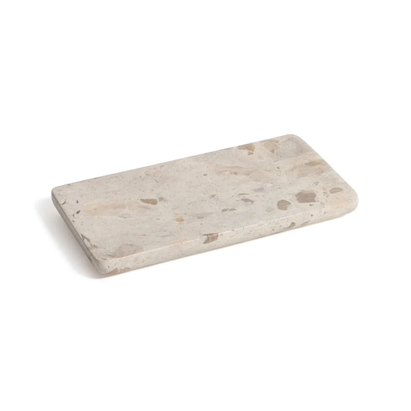Crème Marble Vanity Tray