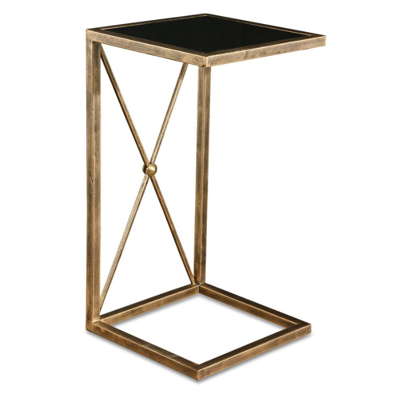 Maria Brass Side Table