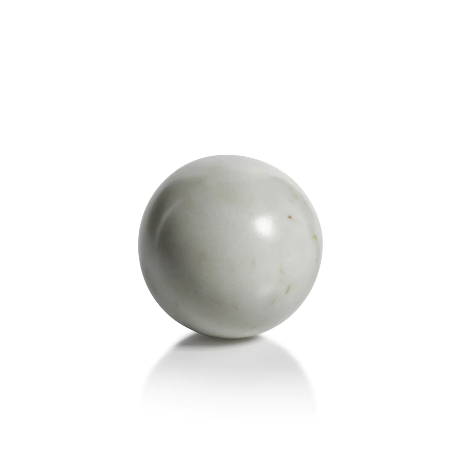 Small White Marble Ball