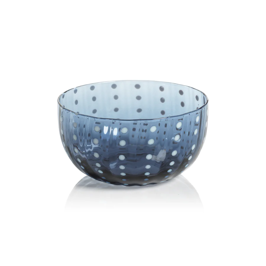 Blue Dot Bowl
