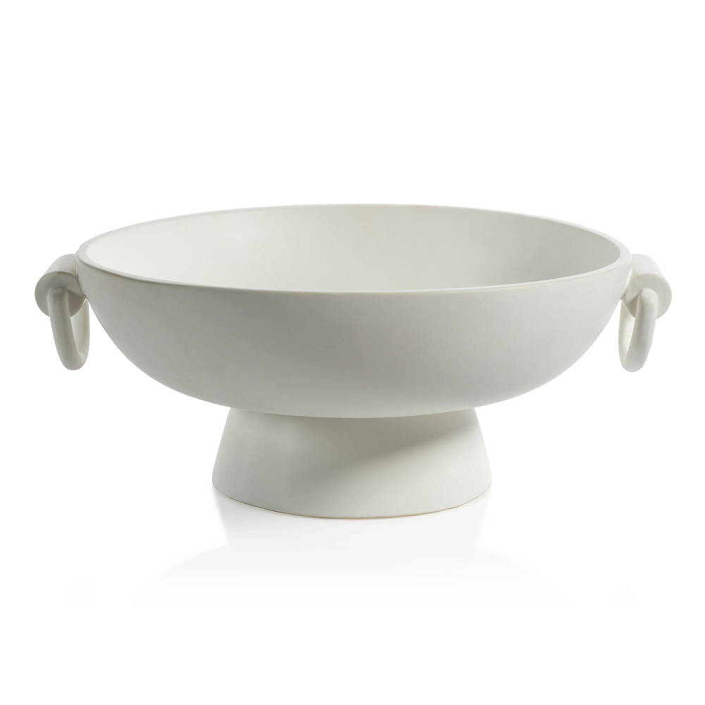 Vina Matte White Bowl - Boutique Marie Dumas