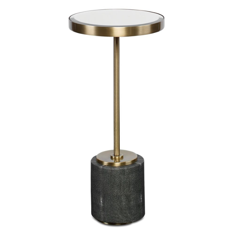 Shagreen Accent Table